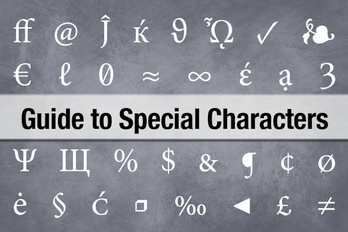 Special Characters and Fonts for Every Platform